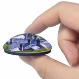 UK England Bodmin Castle 3D Fridge Magnet Crystal Glass