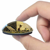 UK England Bridgend 3D Fridge Magnet Crystal Glass