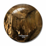 USA America Chattanooga Raccoon Mountain Caverns 3D Fridge Magnet Crystal Glass