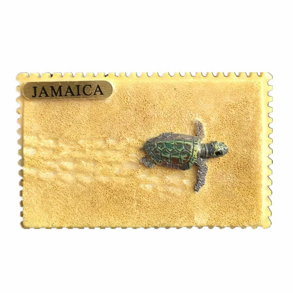 Jamaica Beach Fridge Magnet 3D Resin