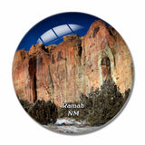 Ramah El Morro New Mexico USA 3D Fridge Magnet Crystal Glass