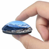 Switzerland St. Moritz 3D Fridge Magnet Crystal Glass