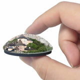 Slovakia Orava Castle 3D Fridge Magnet Crystal Glass