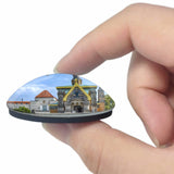 Germany Darmstadt 3D Fridge Magnet Crystal Glass