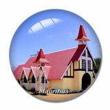 Church at Cap Malheureux Mauritius 3D Fridge Magnet Crystal Glass