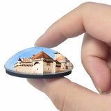 Switzerland Chillon Castle Montreux 3D Fridge Magnet Crystal Glass