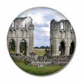 UK England Roche Abbey Rotherham 3D Fridge Magnet Crystal Glass