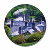 UK England Bodmin Castle 3D Fridge Magnet Crystal Glass