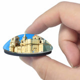 Malta Mellieha 3D Fridge Magnet Crystal Glass