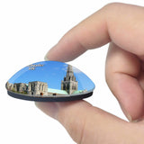 UK England Chichester Cathedral 3D Fridge Magnet Crystal Glass