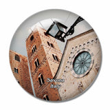 Italy Savona San Michele Arcangelo 3D Fridge Magnet Crystal Glass