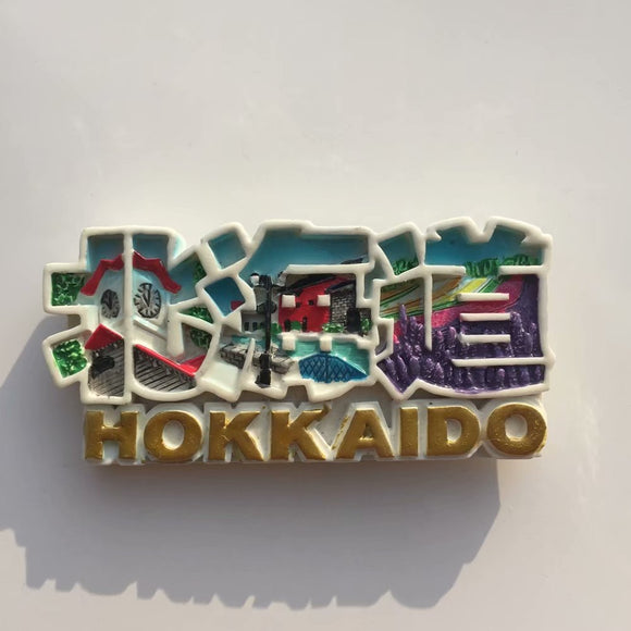 Japan Hokkaido Fridge Magnet 3D Resin