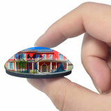 UK England Bangor Home Of Stephen King 3D Fridge Magnet Crystal Glass