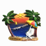 Long Beach Vietnam Fridge Magnet 3D Resin