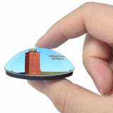 Sweden  Hall Stockholm 3D Fridge Magnet Crystal Glass