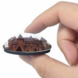 Holland Castle the Hair Utrecht 3D Fridge Magnet Crystal Glass