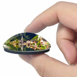 Austria Lake Hallstatt 3D Fridge Magnet Crystal Glass