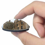 UK England Elcho Castle Perth 3D Fridge Magnet Crystal Glass