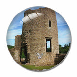 UK England Bath Farleigh Hungerford Castle 3D Fridge Magnet Crystal Glass