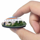 Slovakia Bratislava Castle 3D Fridge Magnet Crystal Glass