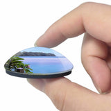 Palau 3D Fridge Magnet Crystal Glass