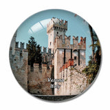 Italy Verona Towers 3D Fridge Magnet Crystal Glass
