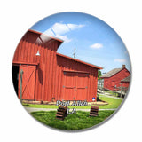 Port Allen West Baton Rouge Museum Louisiana USA 3D Fridge Magnet Crystal Glass