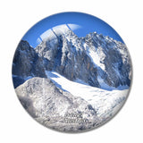 Austria Ischgl 3D Fridge Magnet Crystal Glass