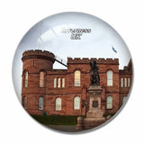 UK England Inverness Castle 3D Fridge Magnet Crystal Glass