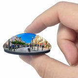 Portugal Tavira Island 3D Fridge Magnet Crystal Glass