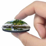 UK England Portree 3D Fridge Magnet Crystal Glass
