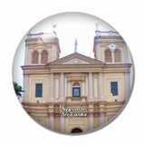 Sri Lanka St. Mary's Church Negombo 3D Fridge Magnet Crystal Glass