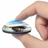 New Zealand Tasmania 3D Fridge Magnet Crystal Glass