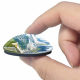 UK England The White Cliffs of Dover 3D Fridge Magnet Crystal Glass