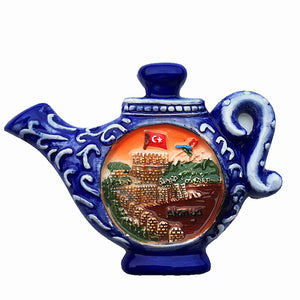 Alanya Turkey Fridge Magnet 3D Resin