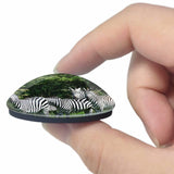 Tanzania Animals Zebra 3D Fridge Magnet Crystal Glass