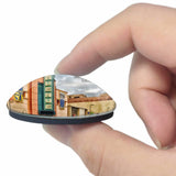 USA America Anchorage Alaska 3D Fridge Magnet Crystal Glass