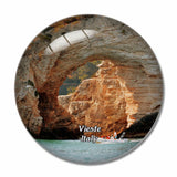 Italy Vieste Elskere Arch 3D Fridge Magnet Crystal Glass