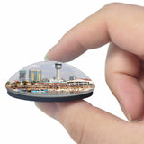 Tanzania Dar Es Salaam 3D Fridge Magnet Crystal Glass