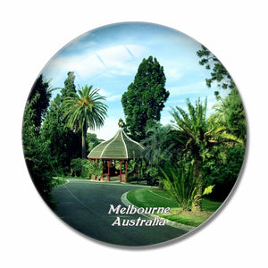 Australia Royal Botanic Gardens Victoria Melbourne 3D Fridge Magnet Crystal Glass