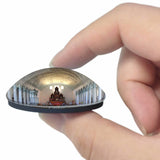 Chilo¹È Church Chile 3D Fridge Magnet Crystal Glass