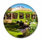 UK England Valley Gardens Harrogate 3D Fridge Magnet Crystal Glass