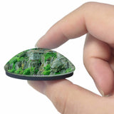 Italy Viterbo 3D Fridge Magnet Crystal Glass