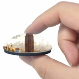 USA America Empire State Building New York 3D Fridge Magnet Crystal Glass