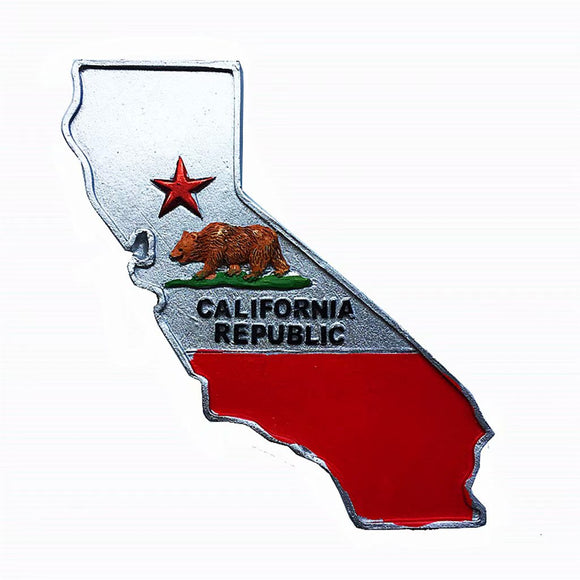 California USA America Fridge Magnet 3D Resin