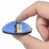 Hungary Blagovestenska Church Szentendre 3D Fridge Magnet Crystal Glass