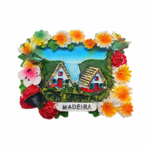 Madeira Portugal Fridge Magnet 3D Resin