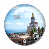 Mexico Puebla Cuetzalan 3D Fridge Magnet Crystal Glass