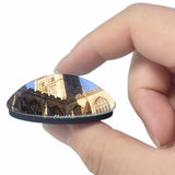 UK England Bath Abbey 3D Fridge Magnet Crystal Glass