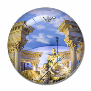 America USA Caesars Palace Las Vegas 3D Fridge Magnet Crystal Glass